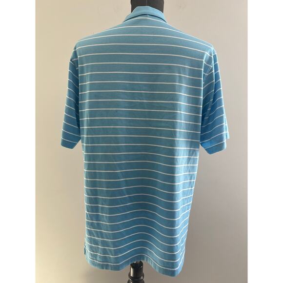 Fairway & Greene Abenaqui Country Club Rye, NH Golf Polo Shirt Blue Medium SG - Picture 5 of 7